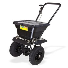 Edelstahl Streuhandwagen Streuwagen Salzstreuer Düngestreuer Saatgut Salz Dünger