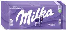 Milka Alpenmilch - Schokolade - 5 Tafeln je 90 Gramm