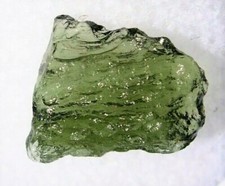 METEORITE MOLDAVITE GREEN