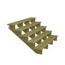 Terrassentreppe Bausatz 5