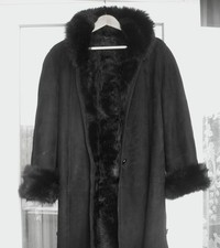 hochwertiger Lammfellmantel made in Spain Lammfell Mantel Jacke shearling