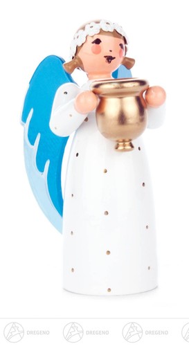 Engel mit kerzenhalter - engel,