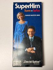 Superhirn Form + Farbe 1978 Mastermind Parker Brothers Retro Spiel Vintage