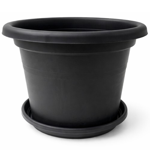 Blumentopf mit untersetzer - blumentopf,