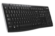 Logitech K270 kabellose Tastatur für Windows - Schwarz QWERTY US-Englisch