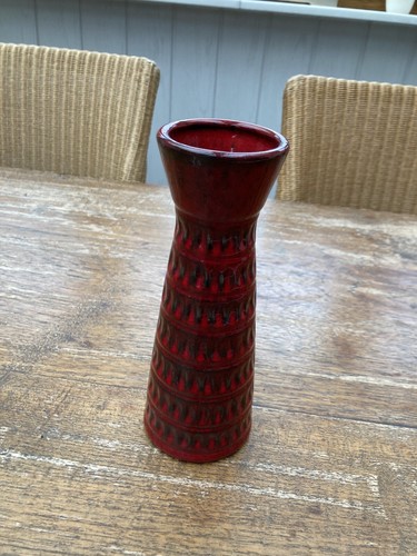 Vase von jasba rot - vase,