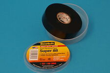 3M Scotch Super 88 PVC 0,66€/m Isolierband Farbe schwarz 19mm Breit 20m Lang