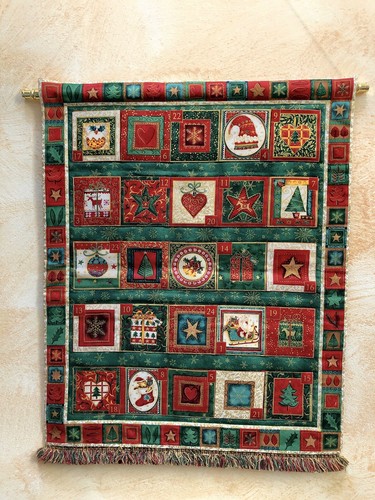 Stoff adventkalender - stoff,