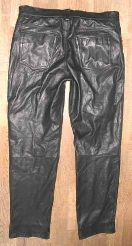 Trapper herren lederjeans - trapper, /