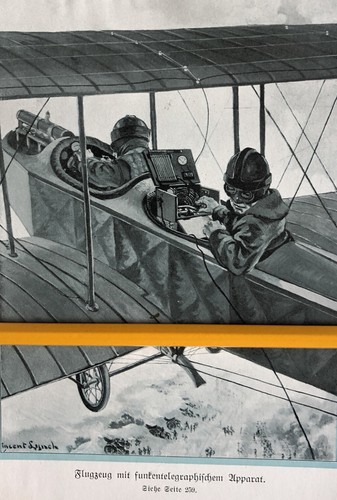 Flugzeug funktelegrafie 1916 - flugzeug,