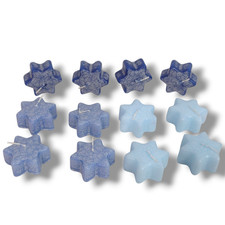 4-er Pack Kerze in Sternform