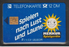 Telefonkarte michel - telefonkarte, 19/91