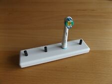Zahnbürstenhalter, 4 Aufsätze / Braun Oral B / aus Varicor / eig. Herstellung