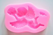 1 Silikonform Engel seitlich