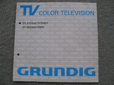 Grundig color television st - grundig,