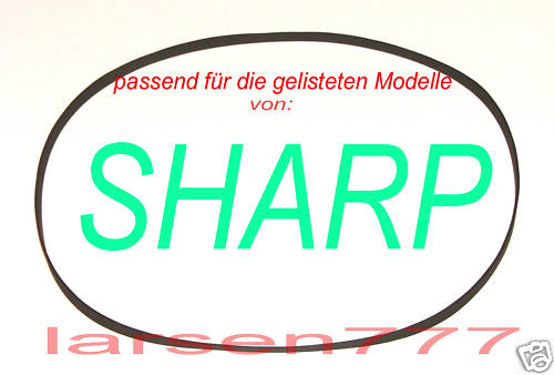 Sharp 103 107 rp 117 - rp, 107/rp