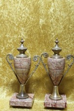 Zwei vergoldete französische