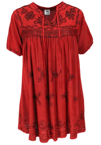 Bestickte indische boho bluse - indische,