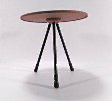 Tan Xian Zhe Campingtisch rund höhenverstellbar Kunststoff faltbar 35cm – neu