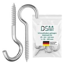 Schraubhaken mit Holzgewinde |