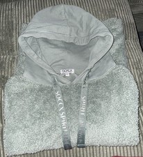 Soccx Camp David Damen Plüsch Hoddie Gr. 44/46 /2XL Grün