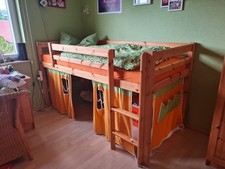 Hochbett 90x200 Kiefer Kinderbett