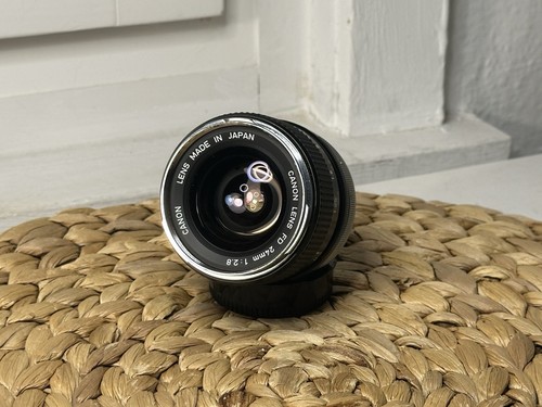 Canon lens 24mm 2 - fd,