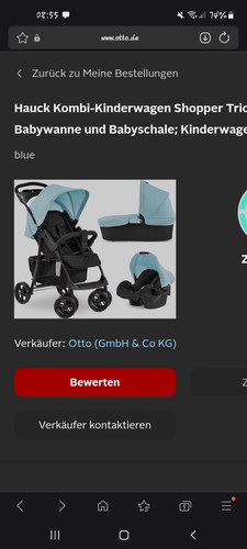 Hauck kombi kinderwagen - x hauck, kombi-kinderwagen