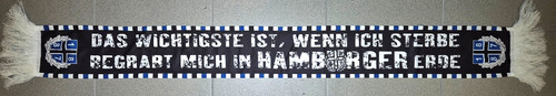 Hamburger schal - sv, /