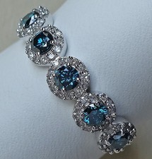 NEU Blau Weiss ♦️ 1 Carat