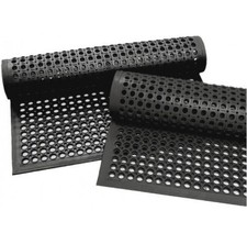 Gummimatte Ringgummimatte Ringmatte Schmutzfangmatte 80x120 90x150cm Anlaufkante