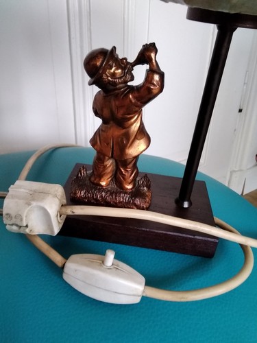 Alte figuren nachttischlampe - alte,