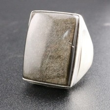GJ69  SILBER OBSIDIAN