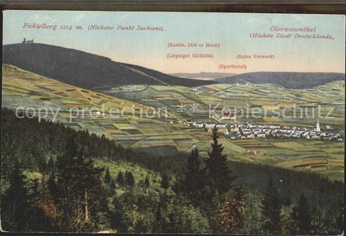 Oberwiesenthal erzgebirge mit - oberwiesenthal,