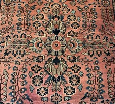 Orientteppich Sarough Saruk/Amerikanische Sarugh Saruk ca.144x75 cm ALT ! Selten