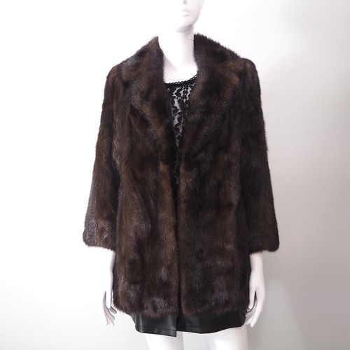 Vintage echt dunkel nerz pelz - vintage,