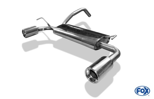 Duplex sportauspuff ford - ,
