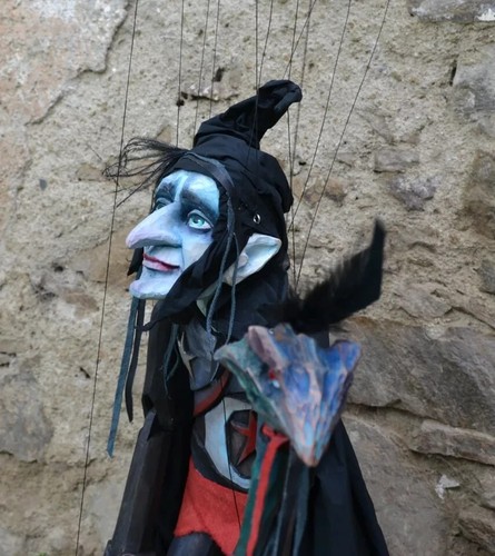 Czech folk art - folk, marionette