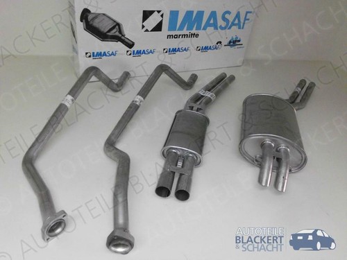 Imasaf auspuffanlage komplett - auspuffanlage,