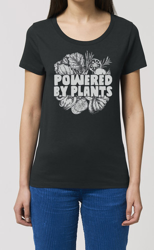 Powered plants damen - plants, tee