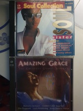 Soul Collection - Soul Sister 2 CD's & Amazing Grace - Gospel Sänger (S11)