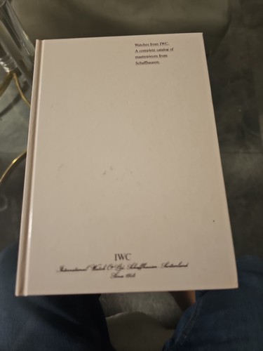 Uhren von iwc ein - von, kompletter