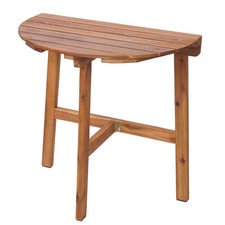 B-Ware Klapptisch MCW-L19, In-/Outdoor Akazie Holz 71x70x34cm
