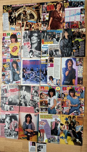 Nena poster artikel clippings - poster,