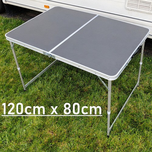 Camping klapptisch 120x80cm - camping,