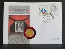 Numisbrief Monaco Fürstin