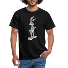 Looney Tunes Bugs Bunny Vintage Pose Männer T-Shirt