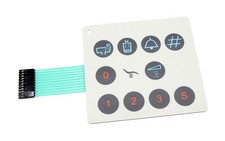 SIEMENS Sirona M1 Bedienfolie Helferinnenelement Tastenfeld Bedienung Panel