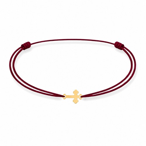 Kreuzarmband gold 585 - gold, 14