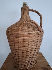 Weinballon ,Korbflasche  , Korbballon , Glasballon , Geflochtene Flasche , 